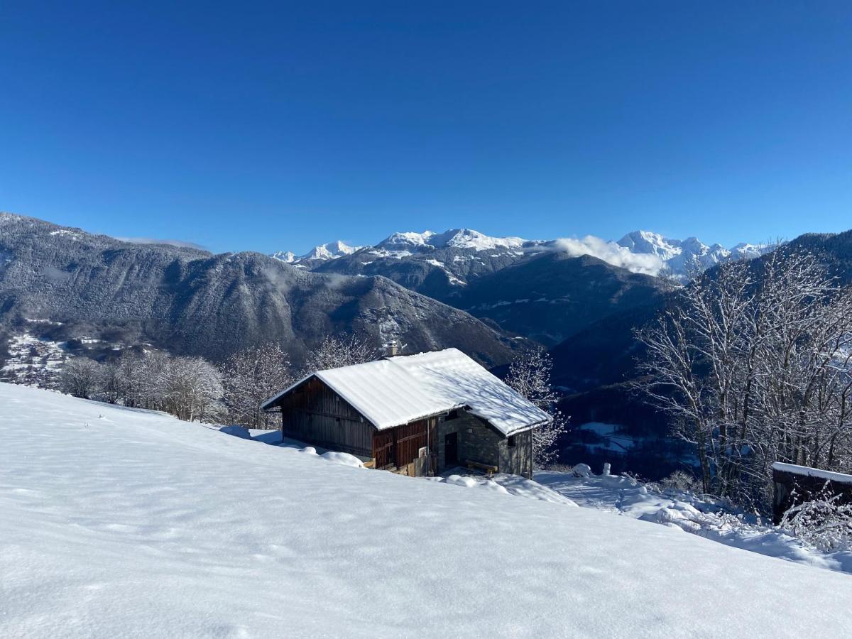 Chalet Confidentiel Valmorel - Chalet De Haut De Gamme 4 Etoiles 12 Personnes Doucy Exterior foto